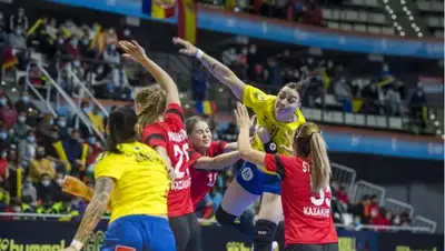 гандбол проигрыш команда, фото - Новости Zakon.kz от 06.12.2021 09:42