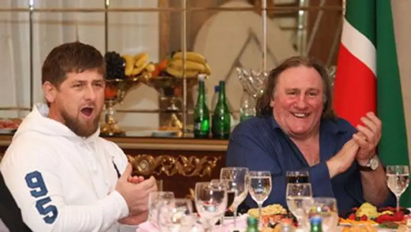 Кадыров похвалил снятый в Чечне фильм с Депардье