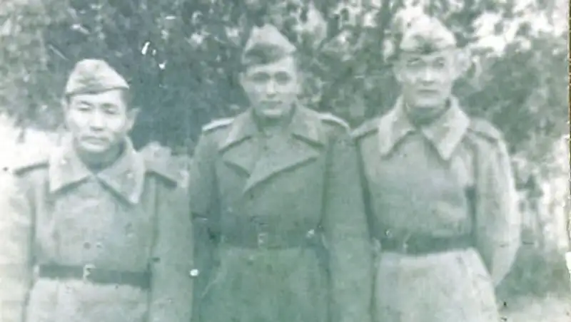 Мой дед - Енкенов Манай в Польше принимал участие в освобождении узников Освенцима