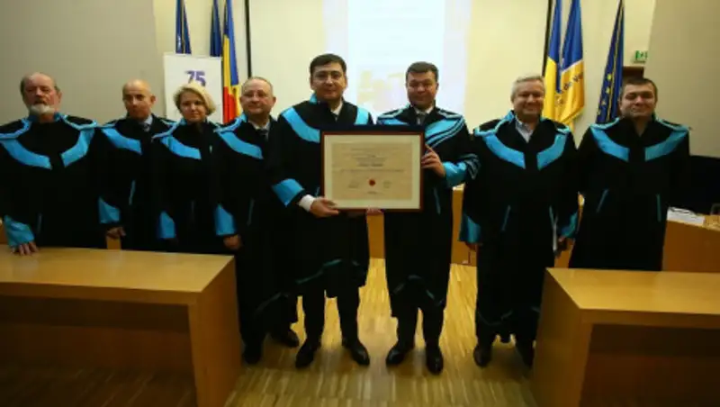 Менеджер НК КазМунайГаз стал Почетным Доктором Наук