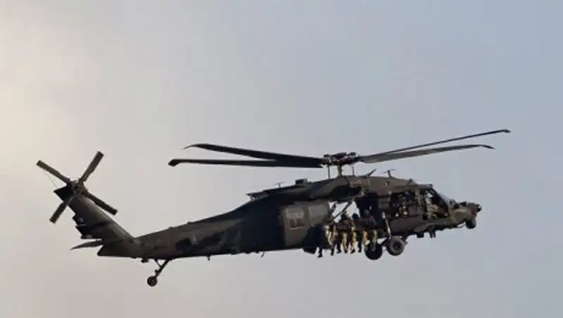 В США упал военный вертолет