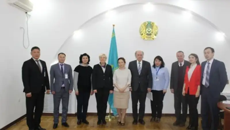 Немецкая делегация посетила Департамент государственной службы Алматы
