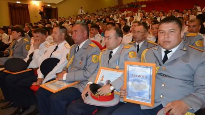 Департаменту УИС СКО Указом Президента РК вручено боевое знамя