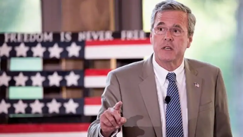 Основой предвыборной программы Джеба Буша стало снижение налогов