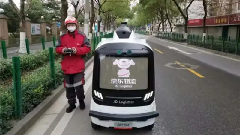 В Китае создан робот для измерения температуры у группы людей