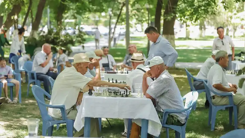 шахматы Шымкент, фото - Новости Zakon.kz от 21.07.2022 13:12