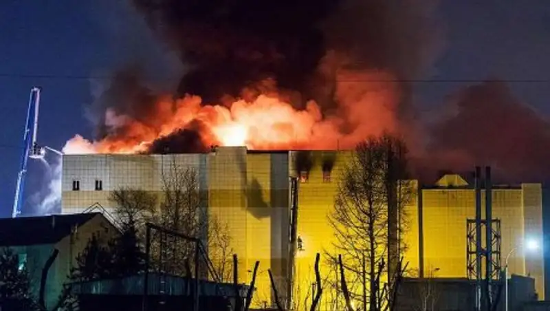 Установлена причина пожара в «Зимней вишне»