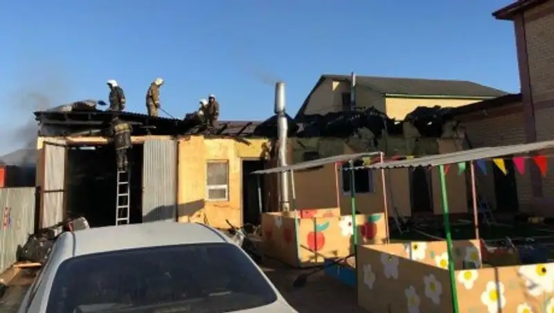 Пожар в детском саду произошел в Астане