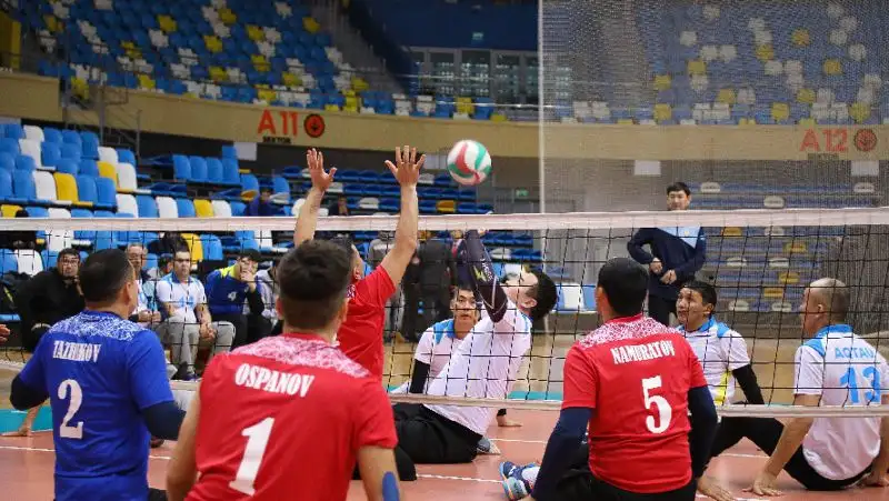 Чемпионат Казахстана по волейболу сидя прошел в Астане