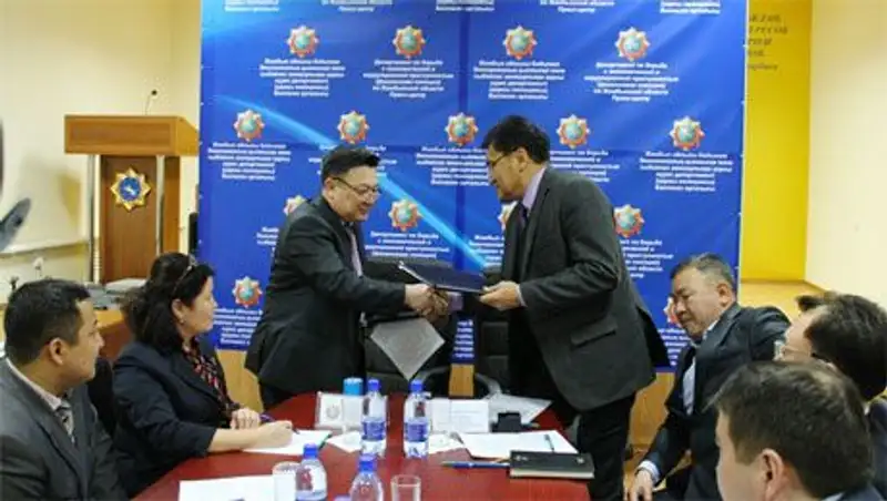 Финансовая полиция и Палата предпринимателей Жамбылской области будут сотрудничать