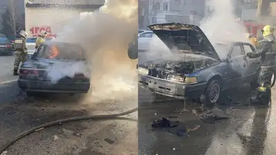 Во дворе многоэтажного дома в Павлодаре, фото - Новости Zakon.kz от 09.04.2023 20:12