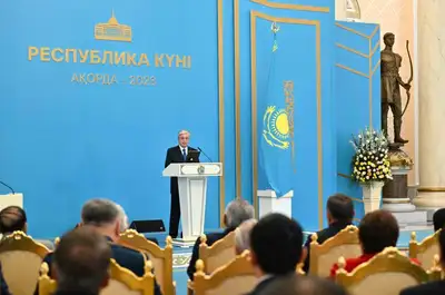 Токаев поздравил казахстанцев с Днем Республики, фото - Новости Zakon.kz от 24.10.2023 11:36