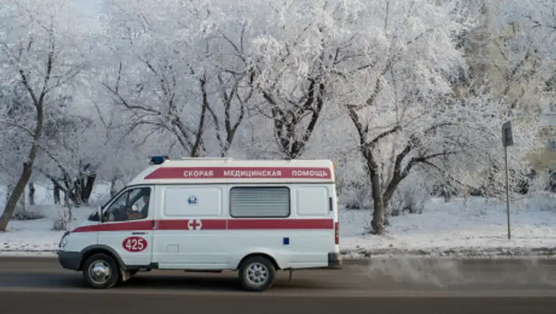 Двух полицейских сбила машина во время оформления ДТП в Жамбылской области