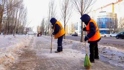рабочие, фото - Новости Zakon.kz от 17.01.2023 19:19