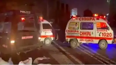 нападение на полицейский участок в Пакистане, фото - Новости Zakon.kz от 17.02.2023 22:06