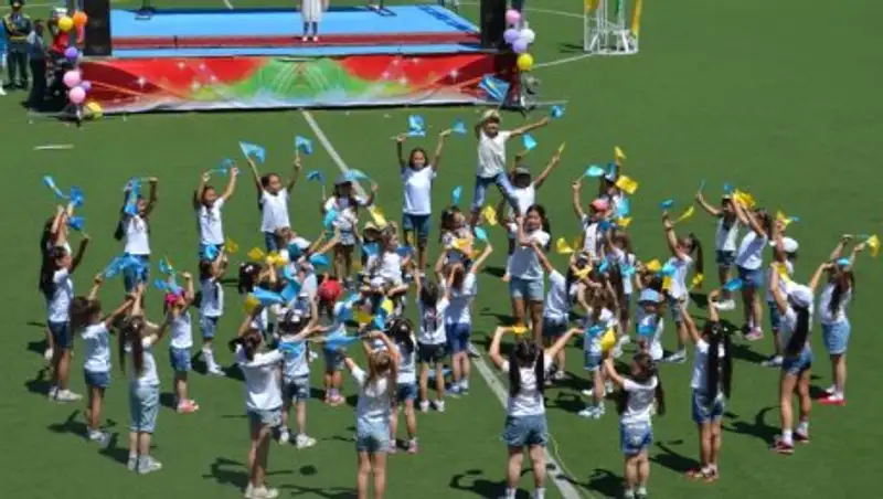 Военно-патриотический лагерь «Жас Сарбаз» открыл двери для детей военнослужащих