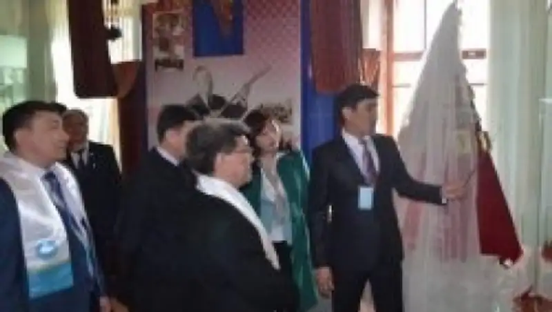 Члены поезда "Мой Казахстан" ознакомились с работой Жанакорганского исторического музея