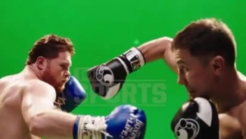 Видео «драки» Головкина и «Канело» перед вторым супербоем