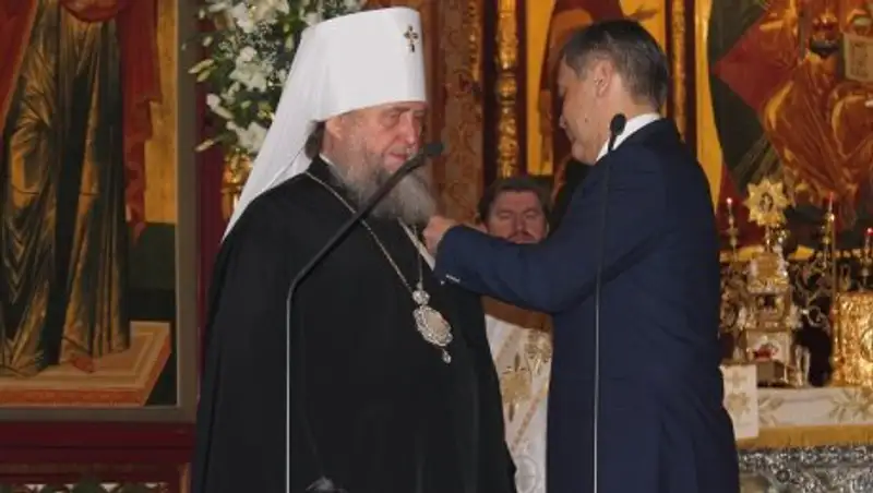 Митрополит Александр награжден орденом "Парасат"