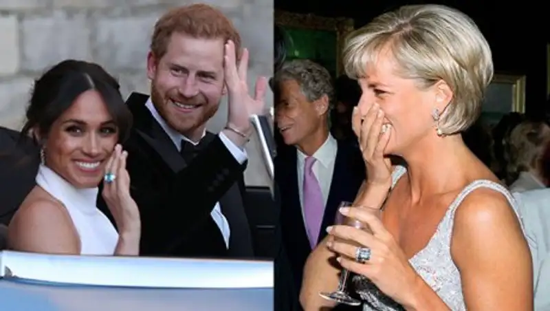 Принц Гарри подарил Меган Маркл кольцо своей матери Дианы