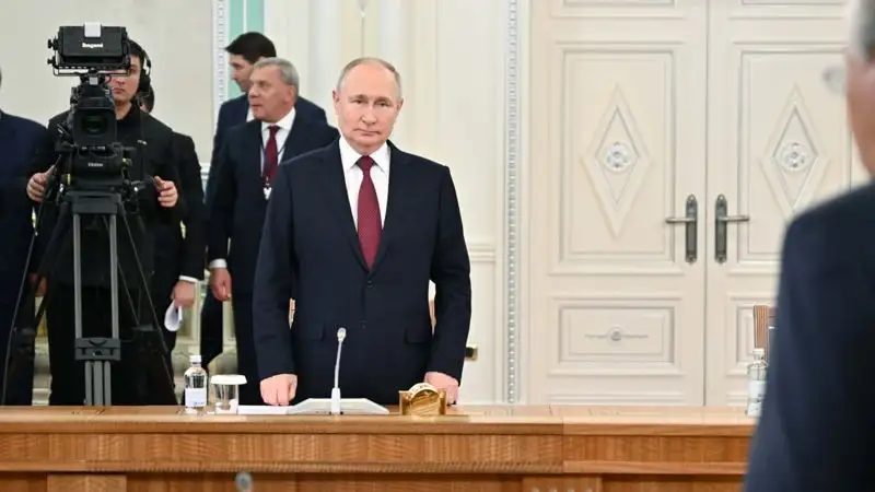 Владимир Путин в Акорде, фото - Новости Zakon.kz от 09.11.2023 19:08