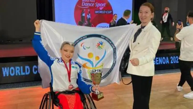 Казахстанка завоевала серебряную медаль на Кубке Мира в Италии