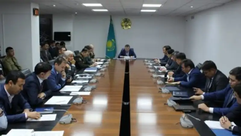 Заседание городской комиссии по предупреждению и ликвидации ЧС прошло в Астане