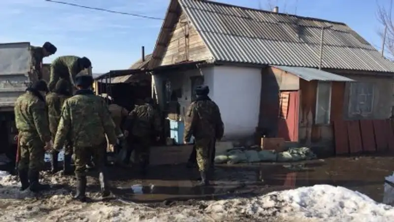 В Алматинской области подтопило несколько районов