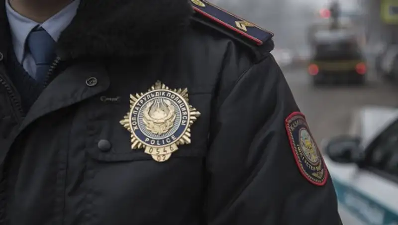 В Алматы пьяный адвокат напал на полицейского