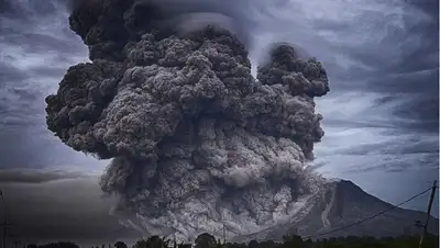 кадры активации вулкана сняли из космоса, фото - Новости Zakon.kz от 10.09.2022 09:35