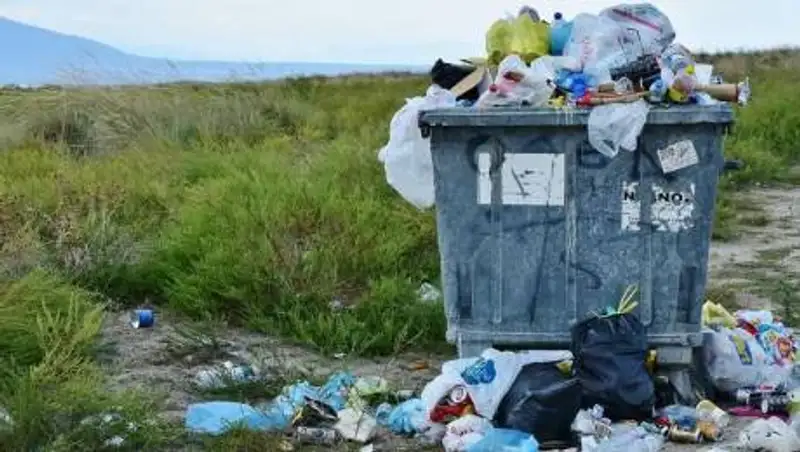 В Шымкенте берег реки Бадам превратили в стихийную свалку