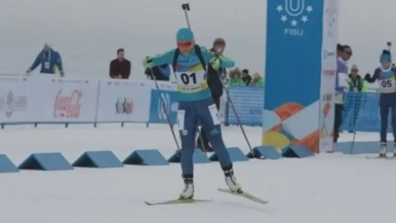 Казахстан выиграл «серебро» в смешанной эстафете на Универсиаде-2017