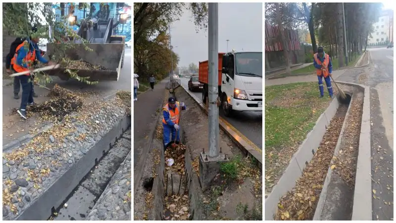 Почему коммунальные службы Алматы перевели на усиленный режим работы, фото - Новости Zakon.kz от 31.10.2023 12:55