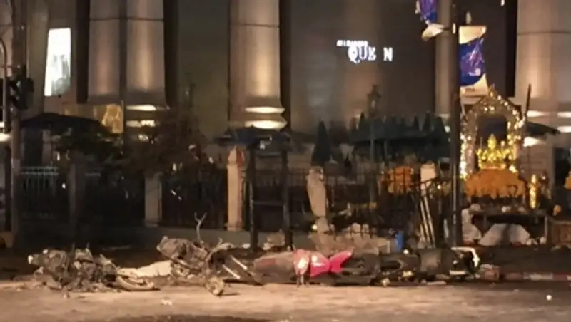 Взрыв в центре Бангкока: первые фото 