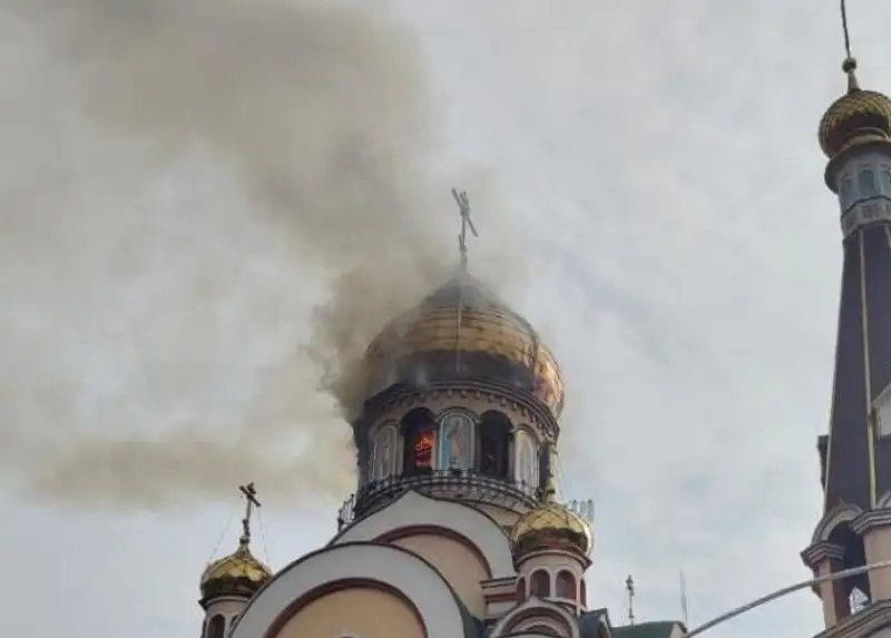 Храм в честь Воздвижения Креста Господня полностью восстановлен после пожара, фото - Новости Zakon.kz от 11.09.2023 14:16