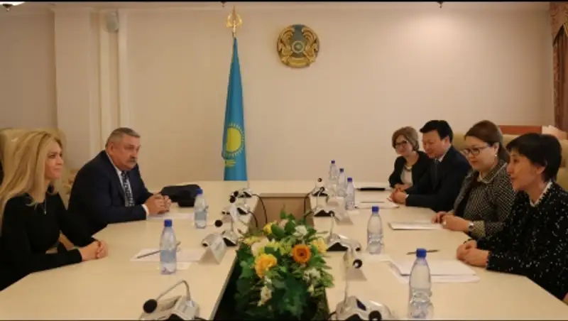 Т. Дуйсенова встретилась с Послом доброй воли ООН по ВИЧ/СПИД певицей Верой Брежневой