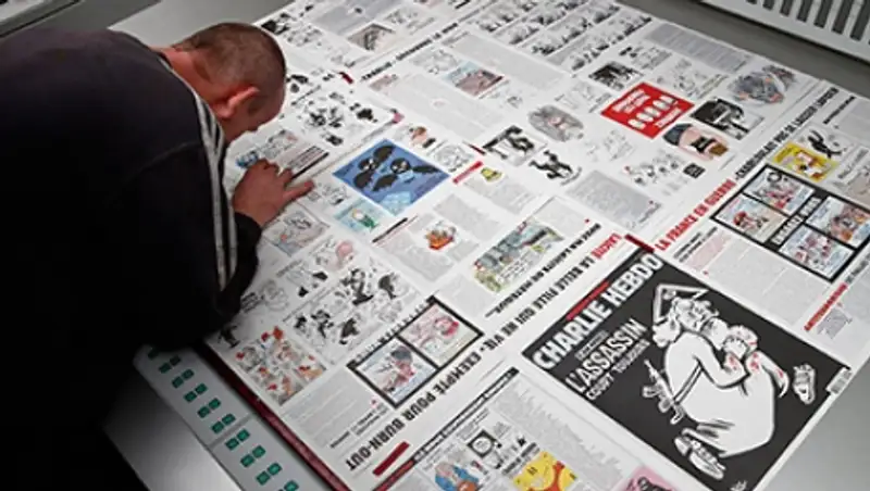 Charlie Hebdo нарисовал карикатуру на брюссельские теракты