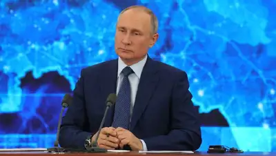 Владимир Путин , фото - Новости Zakon.kz от 24.02.2022 09:47