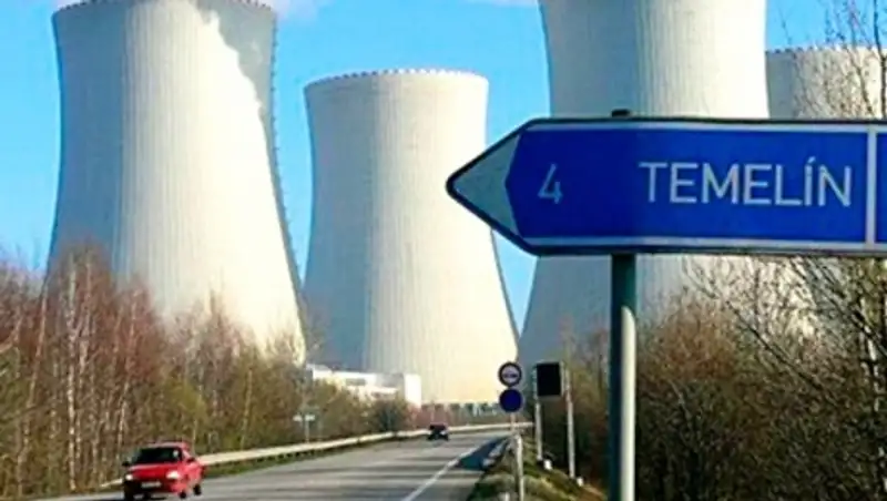 На чешской АЭС "Темелин" произошла утечка радиации, опасности для населения нет