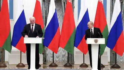 Встреча президентов России и Беларуси, фото - Новости Zakon.kz от 25.12.2021 23:25