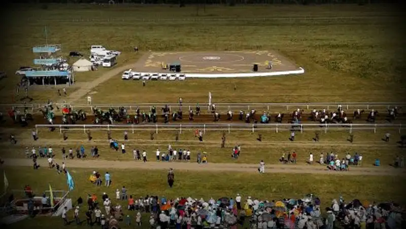 25 лет Независимости: На ипподроме «Кокбастау» прошли конные состязания