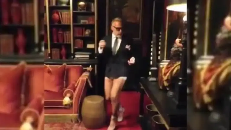 Миллионер без брюк и на шпильках покорил Сеть зажигательным танцем
