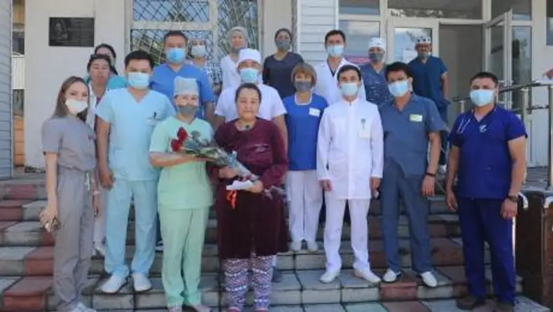 Впервые в Алматинской области врачи вылечили пациентку с полным поражением легких