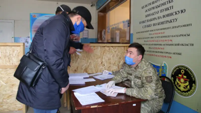 Сколько добровольцев хотят быть призванными на спецсборы в Актюбинской области