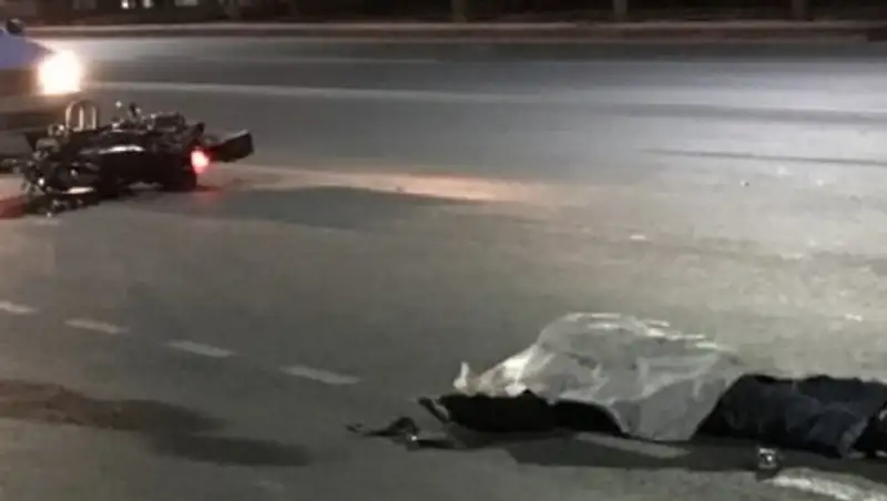 Мотоциклист погиб в результате ДТП в Костанае