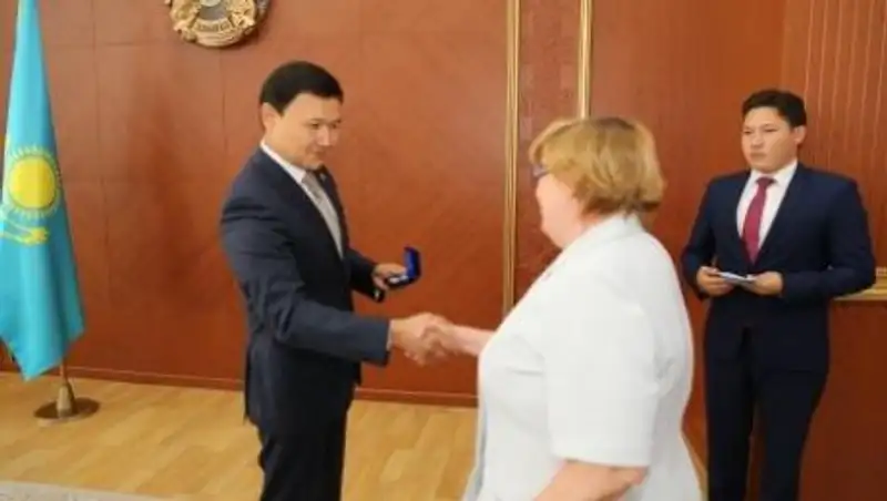 В Карагандинской  области прошло чествование строителей 