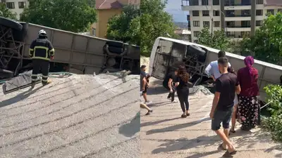На юге Турции перевернулся туристический автобус, пострадали 26 человек