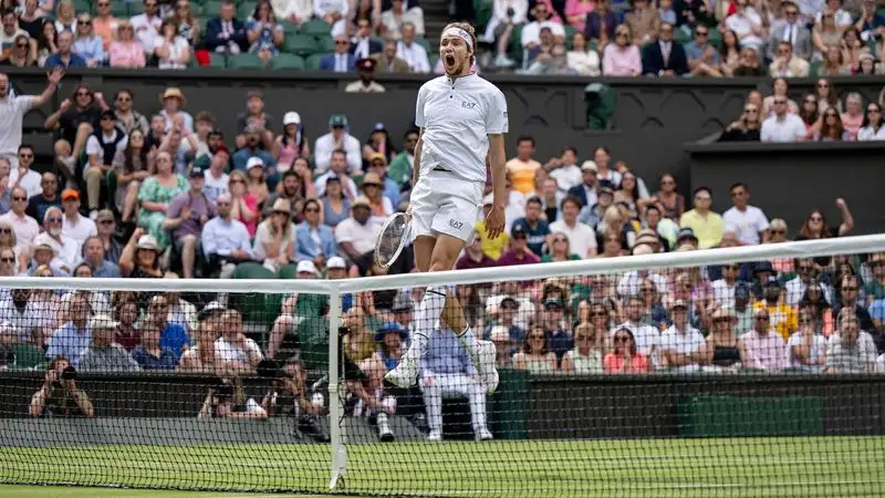 "Уимблдон-2023": видеообзор матча Бублик – Рублёв