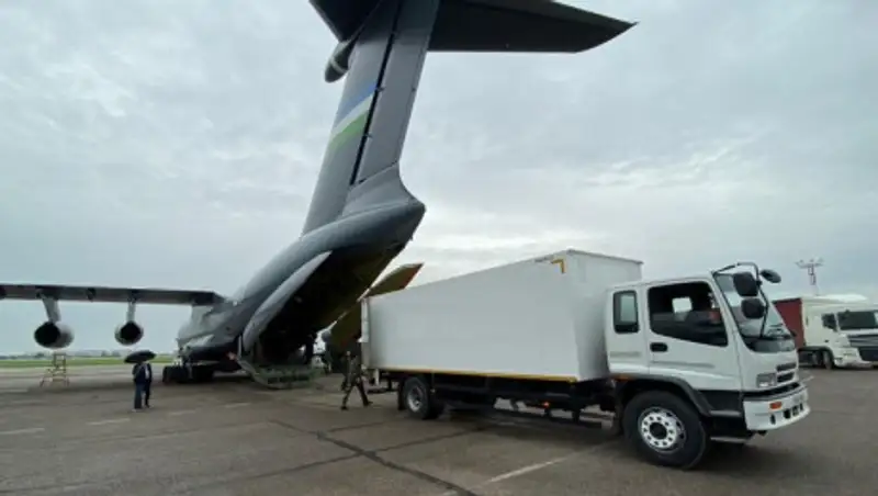 Узбекистан направил помощь Беларуси