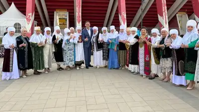 Мурат Журебеков поздравил участников "Ұлттық мұра", фото - Новости Zakon.kz от 29.05.2023 15:34